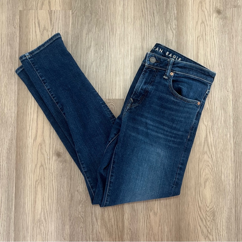 American Eagle AirFlex+ Slim Straight Jeans Mens 33x34